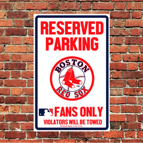 MLB PLACA DECORATIVA BOSTON RED SOX
