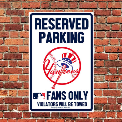 MLB PLACA DECORATIVA NEW YORK YANKEES