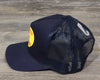 PRINTED MESH TRUCKER NAVY